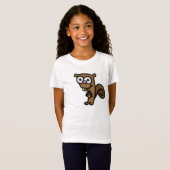 おっちょこちょいのなリス Tシャツ (正面フル)