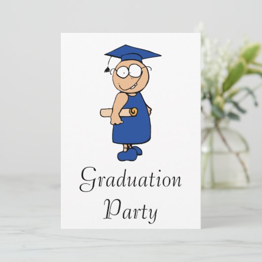 おっちょこちょいのな卒業生 招待状 (スタンド正面)