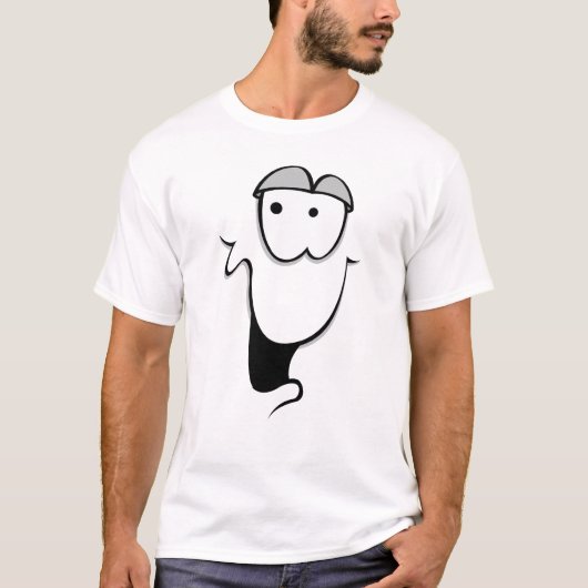 おっちょこちょいのな顔 Tシャツ (正面)