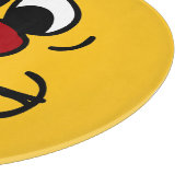 おっちょこちょいのな顔Grumpey カッティングボード (角)