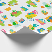 おっちょこちょいのなFootin ラッピングペーパー (角)