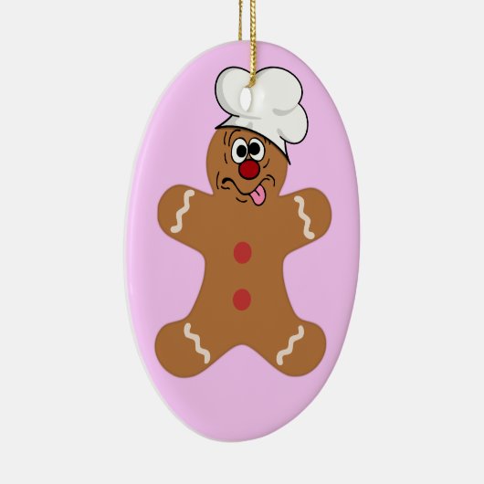 おっちょこちょいのジンジャーブレッドマンザ最高のス・ザ・クリスマス セラミックオーナメント
