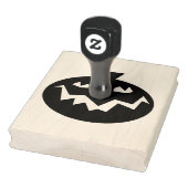 おっちょこちょいのパンプキンハロウィーンスタイル4" x 5"ゴムスタンプ ラバースタンプ (スタンプ)