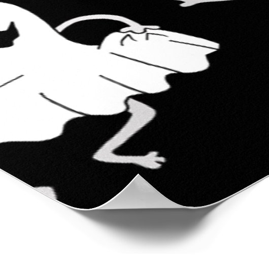 おっちょこちょいの幽霊ポスター ポスター (角)