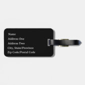 おっちょこちょいの幽霊ラゲッジタグ ラゲッジタグ (裏面横)