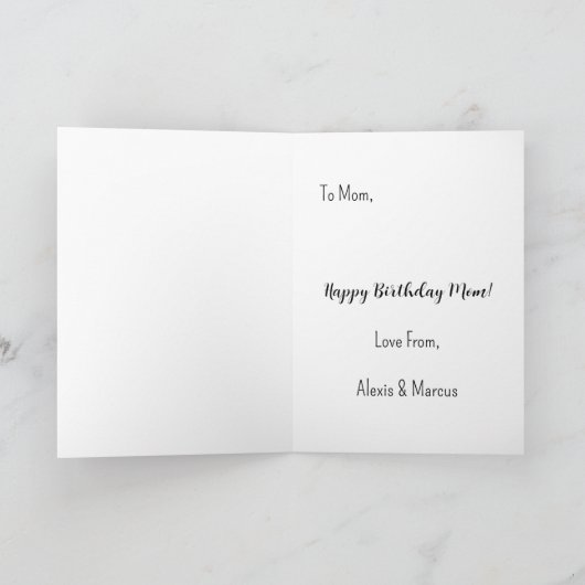 おっちょこちょいの誕生日おめでとう!犬を愛する人のために カード (内部)