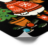 おっと別の植得物グースクリスマスかわいいメルル ポスター (角)