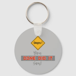 おっと！やったな！ – 非常おもしろい キーホルダー