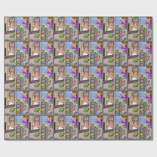 おっと ラッピングペーパー (フラット)