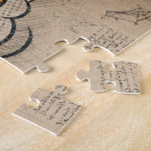 おっと!ヴィンテージ漫画ブックスチームパンクポップ・アートのアート ジグソーパズル (側面)