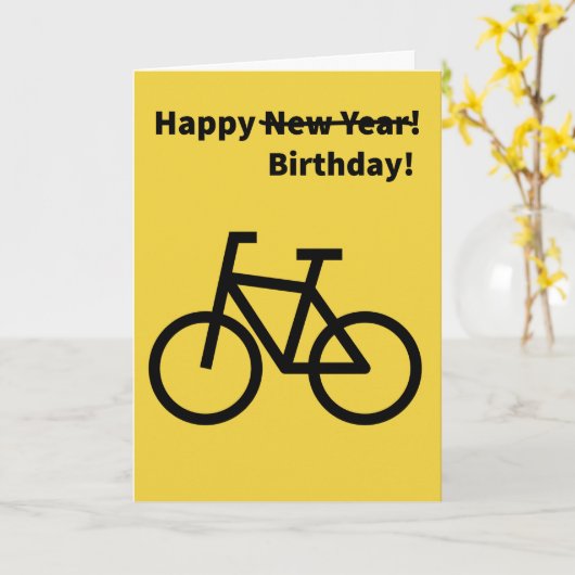 おっと、私は恋しく思話-誕生日 カード (黄色い花)