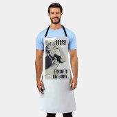 おっと!私忘れはベビーの全面広報活動を受ける。エプロン エプロン (着用した状態)