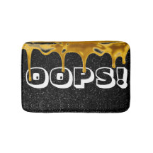 おっと！絵を描おもしろいスピルスパークル風呂マット