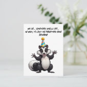 おっと！誕生日を忘れたよ—残念なことに！ ポストカード (スタンド正面)