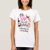 おっと、誕生日ワイン試飲だ! Tシャツ (正面)