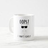 おっと!違う気に!キャッおもしろいトコーヒー中毒 コーヒーマグカップ (正面左)