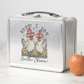 おっと!I Another 得 Chicken – チキンおもしろい愛好家 メタルランチボックス (インサイチュ)