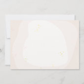 おっぱいドーナツガールベイビーシャワー 招待状 (裏面)