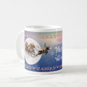 おっ、おっ、メリークリスマスポニー コーヒーマグカップ (正面左)