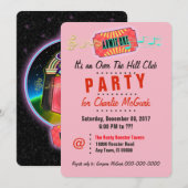 おつかれさまクラブパーティーのご招待 招待状 (正面/裏面)