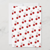 おてんばちゃんのベビーシャワー招待状 招待状 (裏面)