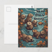 おてんばでびっくり仰天！ ポストカード (正面/裏面)