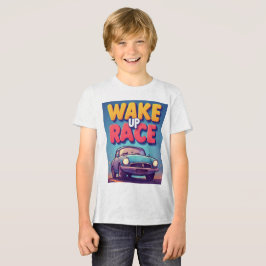 🌟 おでかけ好きな小さなお子様のためのかわいいくるま 🚗 トライブレンドＴシャツ