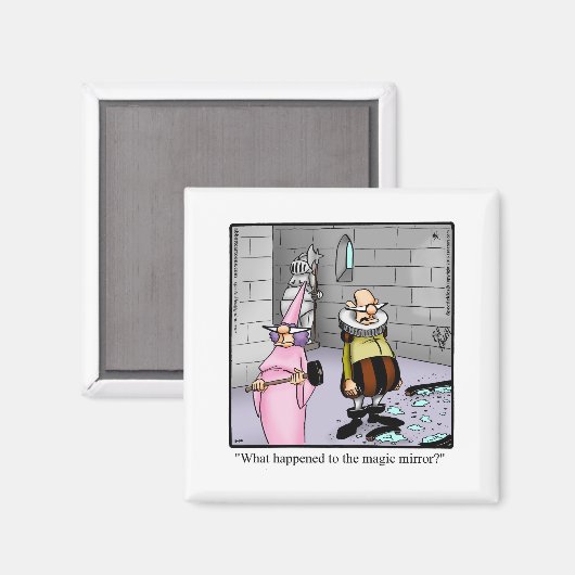 おとぎおもしろい話しユーモア冷凍機磁石 マグネット (正面/裏面)