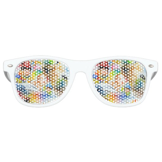 おとぎお洒落らい物語イラストレーション レトロサングラス (正面)