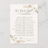 おとぎお洒落話の庭はむしろ彼女だろう エンクロージャーカード (正面)