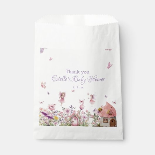 おとぎお洒落話の赤ちゃんシャワーバッグ フェイバーバッグ (正面)