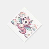 おとぎお洒落話ドラゴンベビーシャワー スタンダードカクテルナプキン (角)