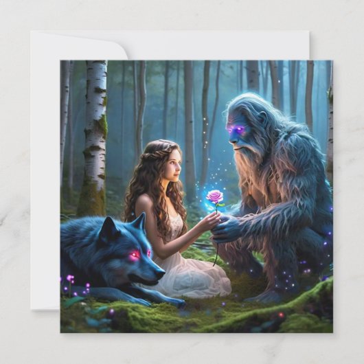 おとぎのグリーティングカード カード (正面)