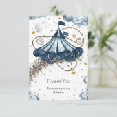 おとぎのサーカス誕生日 サンキューカード (スタンド正面)