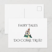 おとぎの国のプリンセス城 ポストカード (正面/裏面)