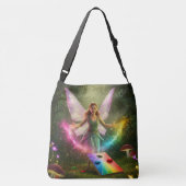 おとぎの国の妖精 ブライダルシャワー トート クロスボディバッグB (裏面)