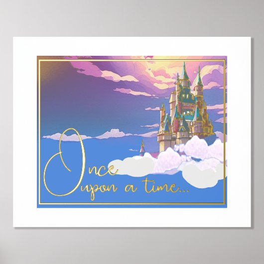 おとぎの城 箔ポスター (正面)