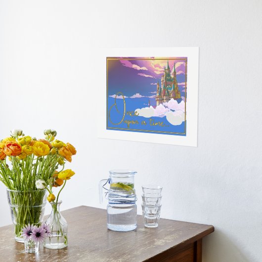 おとぎの城  箔ポスター (レイダウン (キッチン))