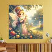 おとぎの庭の妖精 キャンバスプリント (インサイチュ (リビング))