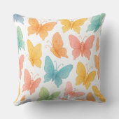 おとぎの蝶のスロー枕 クッション (裏面)