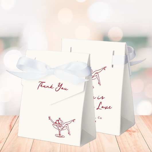 おとぎめいた手描きの赤い独身最後の夜 フェイバーボックス