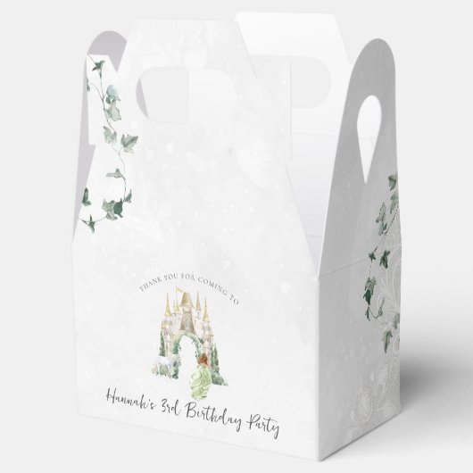 おとぎエレガントらい物語プリンセス |誕生日パーティー フェイバーボックス (オープン)