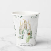 おとぎエレガントらい物語プリンセス |誕生日パーティー 紙コップ (裏面)