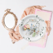 おとぎエレガント話 |プリンセス誕生日パーティー ペーパープレート