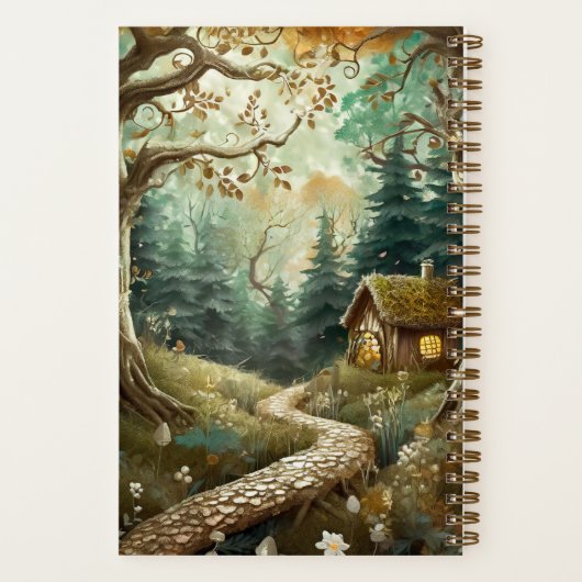 おとぎパーソナライズされた話ジャーナル ノートブック (裏面)