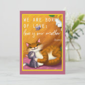 おとぎベビー猫お母さんのデイカード シーズンカード (スタンド正面)