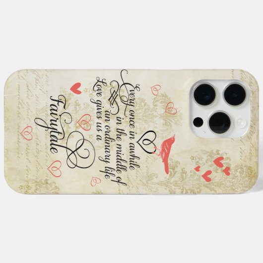 おとぎ与えり話を愛し結婚て Case-Mate iPhoneケース (裏面 (横))