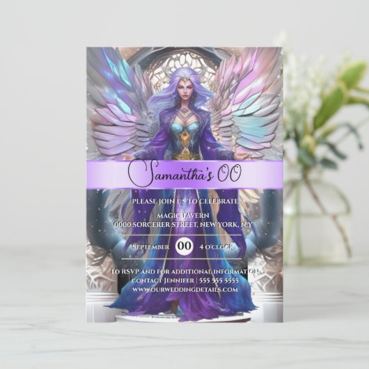 おとぎ姫魔法城おとぎ話の女の子の翼 招待状 (スタンド正面)