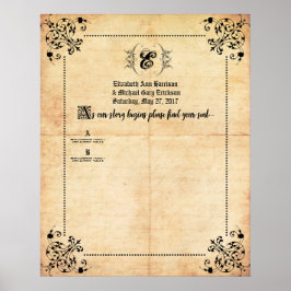 おとぎ結婚話の座席表 ポスター