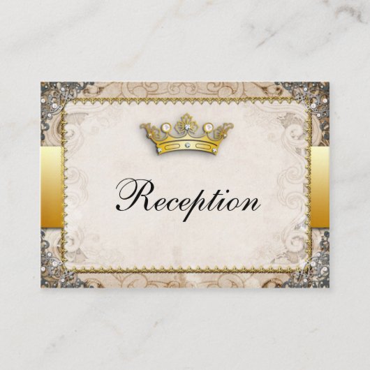 おとぎ華美話のストーリーブックウェディングレセプション エンクロージャーカード (正面)